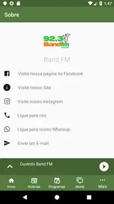 Band FM - Joaçaba android App screenshot 0